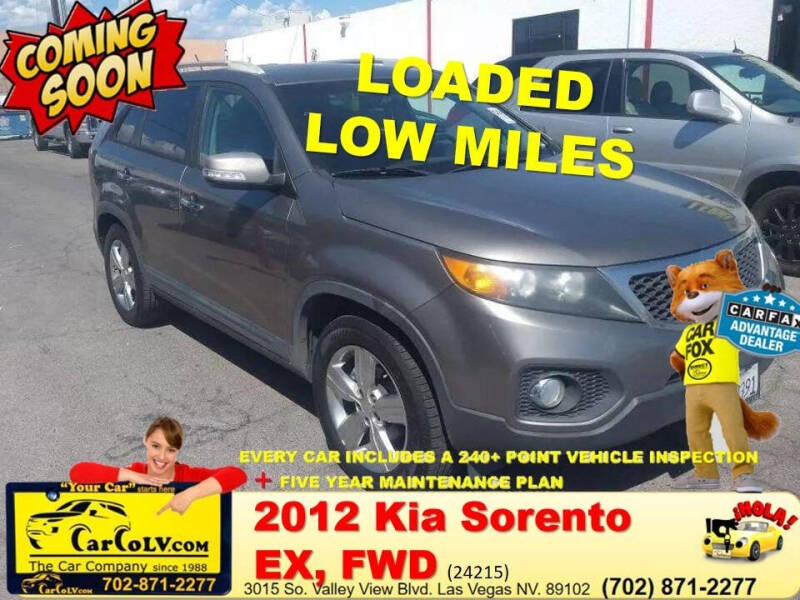 2012 Kia Sorento for sale at The Car Company in Las Vegas NV