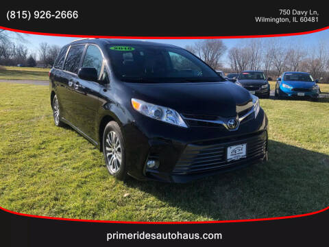 2018 Toyota Sienna for sale at Prime Rides Autohaus in Wilmington IL