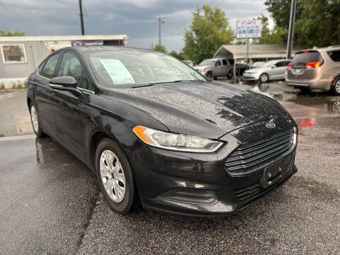 2014 Ford Fusion for sale at Atlantic Auto Sales in Garner NC
