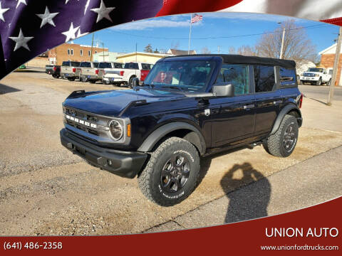 2021 Ford Bronco for sale at Union Auto in Union IA