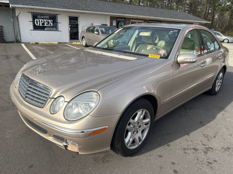 2005 Mercedes-Benz E-Class for sale at County Line Car Sales Inc. in Delco NC