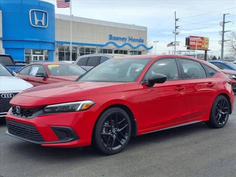 2022 Honda Civic for sale at BASNEY HONDA in Mishawaka IN