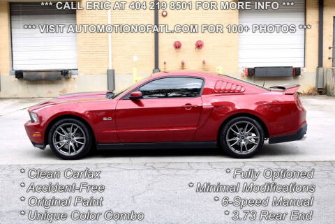 2011 Ford Mustang for sale at Automotion Of Atlanta in Conyers GA