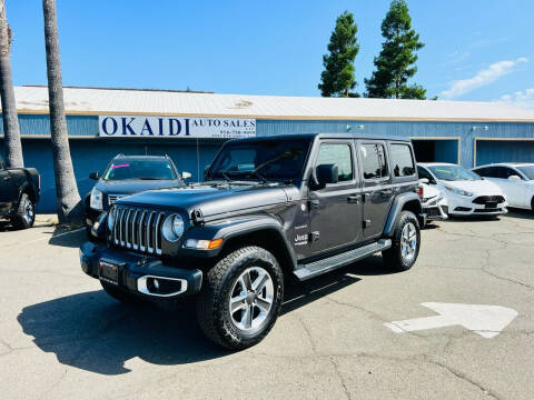2020 Jeep Wrangler Unlimited for sale at Okaidi Auto Sales in Sacramento CA