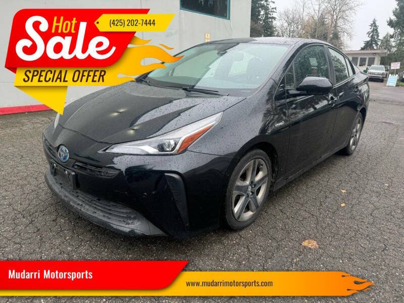 2020 Toyota Prius for sale at Mudarri Motorsports in Kirkland WA