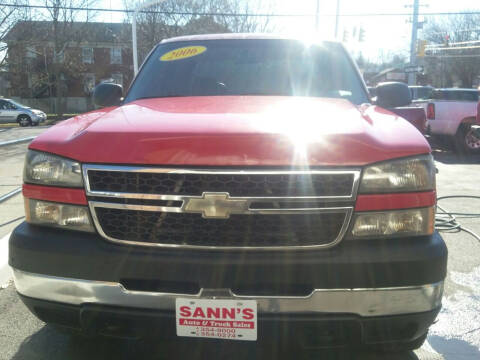 2006 Chevrolet Silverado 2500HD for sale at Sann's Auto Sales in Baltimore MD