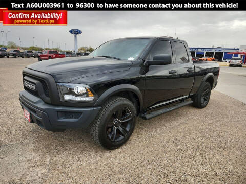 2021 RAM 1500 Classic for sale at POLLARD PRE-OWNED in Lubbock TX