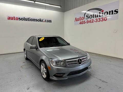 2011 Mercedes-Benz C-Class for sale at Auto Solutions in Warr Acres OK