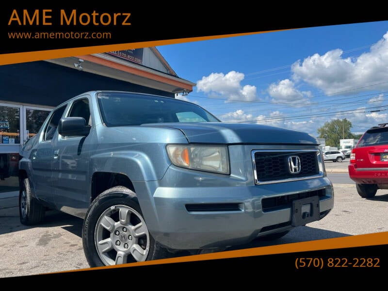 2007 Honda Ridgeline for sale at AME Motorz in Wilkes Barre PA