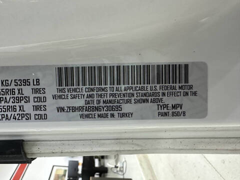 2022 RAM ProMaster City