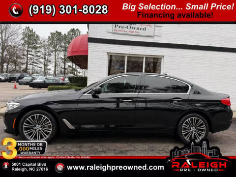 2017 BMW 5 Series for sale at Raleigh Pre-Owned in Raleigh NC