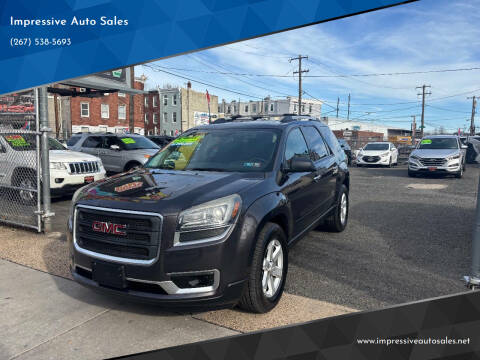 2015 GMC Acadia for sale at Impressive Auto Sales in Philadelphia PA