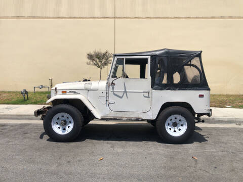 1970 Toyota Land Cruiser for sale at HIGH-LINE MOTOR SPORTS in Brea CA