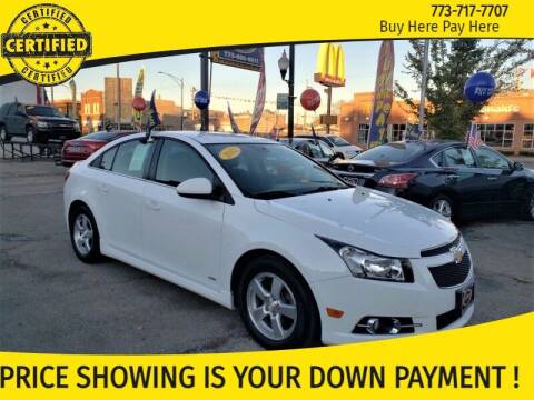 2013 Chevrolet Cruze for sale at AutoBank in Chicago IL