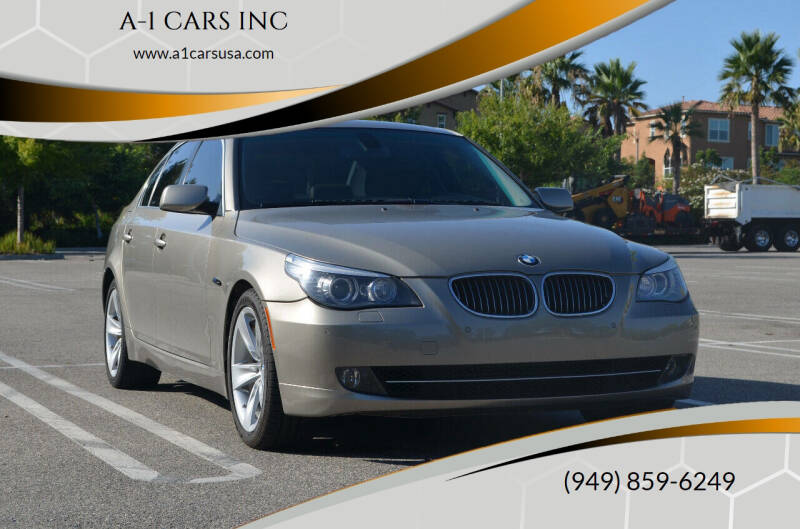 2008 BMW 5 Series for sale at A-1 CARS INC in Mission Viejo CA