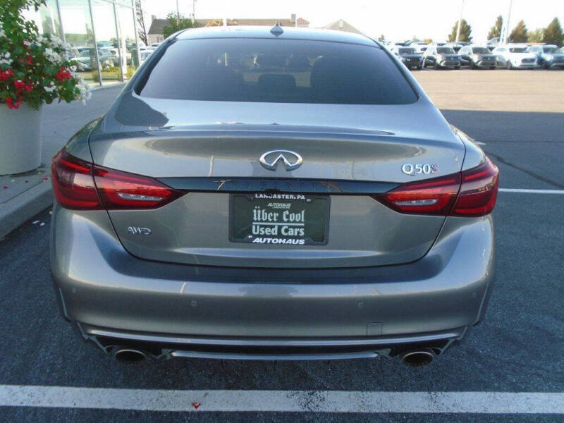 2023 Infiniti Q50 Red Sport 400