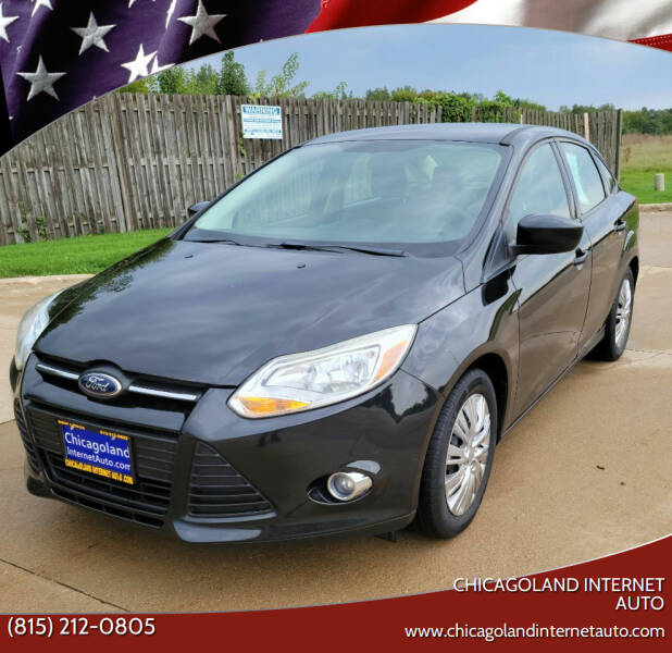 2012 Ford Focus for sale at Chicagoland Internet Auto - 410 N Vine St New Lenox IL, 60451 in New Lenox IL