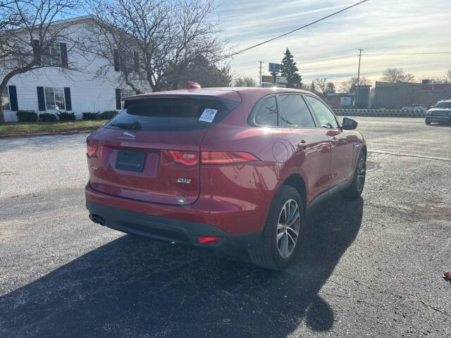 2018 Jaguar F-PACE for sale at DECKER AUTO SALES in Bay City, MI