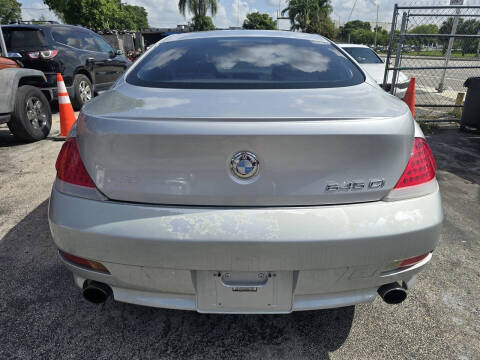 2004 BMW 6 Series 645Ci