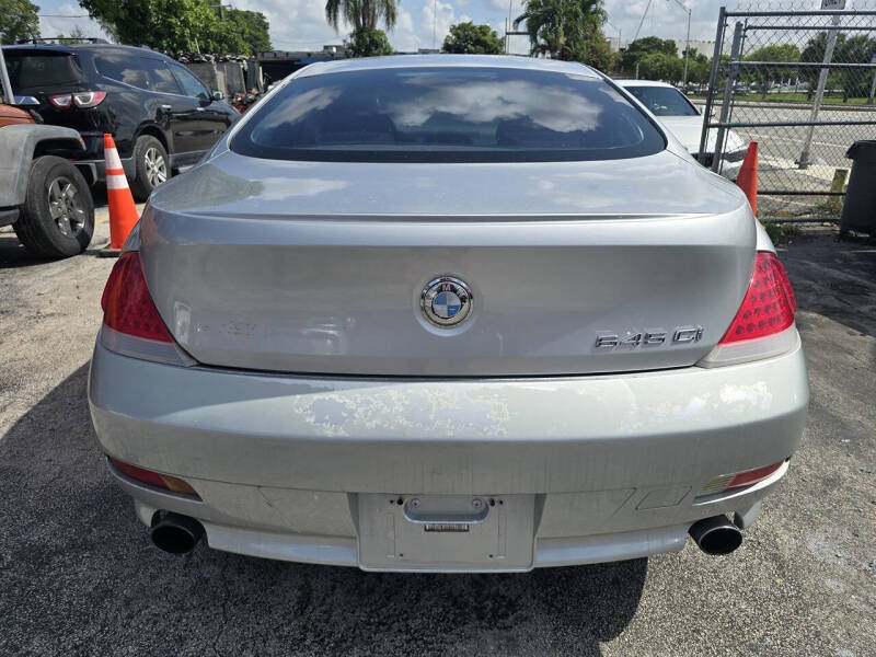 2004 BMW 6 Series 645Ci