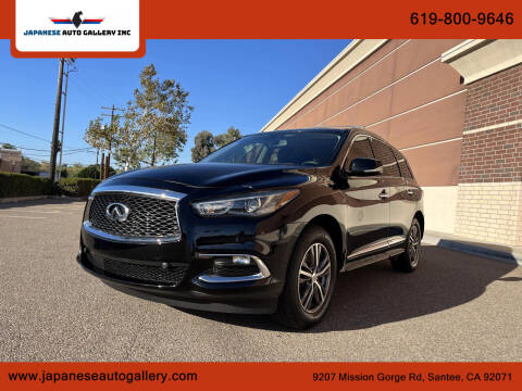 2018 Infiniti QX60 for sale at Japanese Auto Gallery Inc in Santee CA