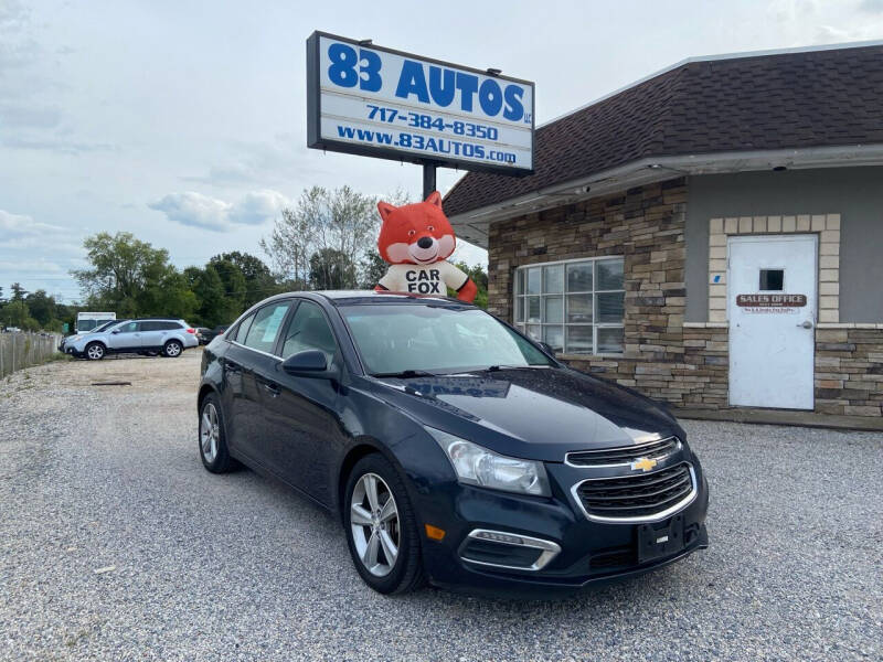 2015 Chevrolet Cruze for sale at 83 Autos in York PA