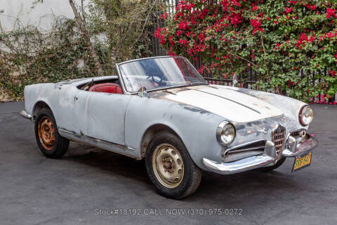 1958 Alfa Romeo Giulietta Spider