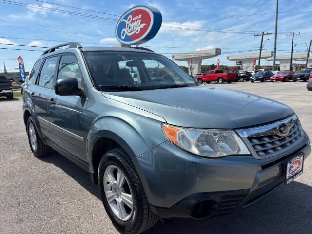 Lt. Green 2012 Subaru Forester 2.5X AWD 2.5X 4dr Wagon 4A 1