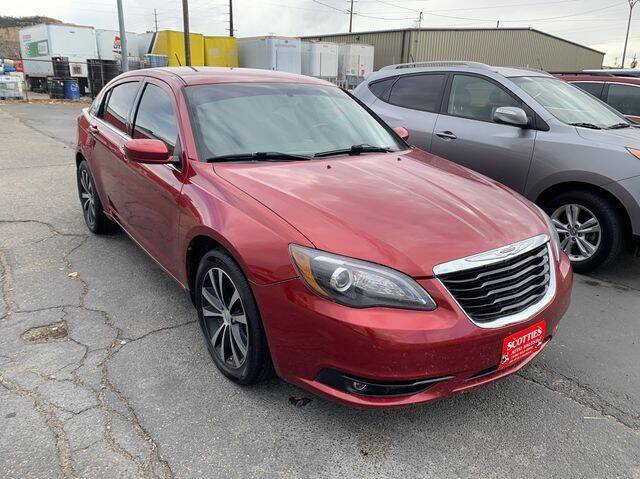 2013 Chrysler 200 for sale at SCOTTIES AUTO SALES in Billings MT