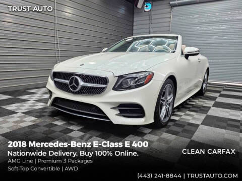 2018 Mercedes-Benz E-Class