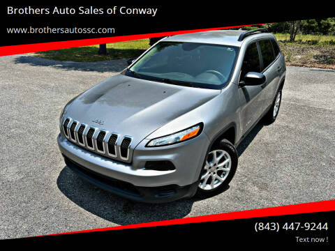 2017 Jeep Cherokee for sale at Brothers Auto Sales of Conway in Conway SC