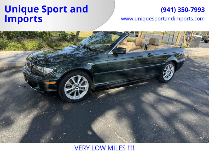 2005 BMW 3 Series for sale at Unique Sport and Imports in Sarasota FL