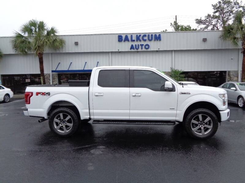 2015 Ford F-150 for sale at BALKCUM AUTO INC in Wilmington NC