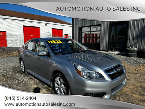 2013 Subaru Legacy for sale at Automotion Auto Sales Inc in Kingston NY