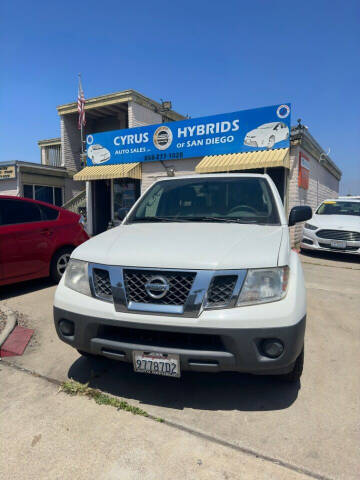 2014 Nissan Frontier for sale at Cyrus Auto Sales in San Diego CA