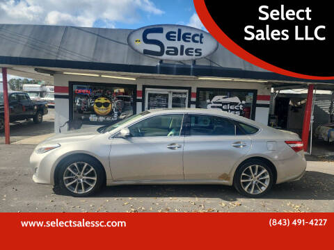 2014 Toyota Avalon for sale at Select Sales LLC in Little River SC