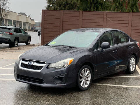 2012 Subaru Impreza for sale at KG MOTORS in West Newton MA