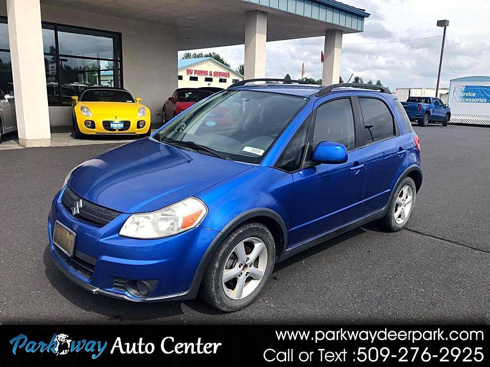 Blue 2007 Suzuki SX4 Crossover Base 1