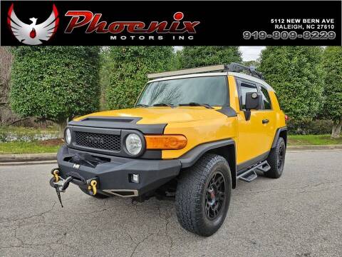 2007 Toyota FJ Cruiser for sale at Phoenix Motors Inc in Raleigh NC