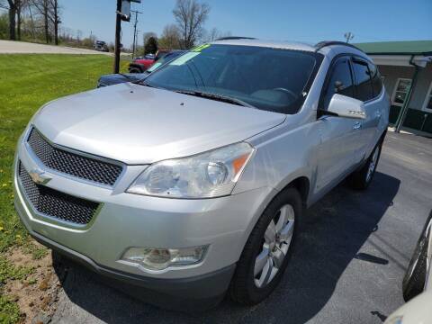 2012 Chevrolet Traverse for sale at Pack's Peak Auto in Hillsboro OH