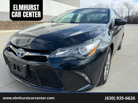 2016 Toyota Camry Hybrid for sale at ELMHURST CAR CENTER in Elmhurst IL