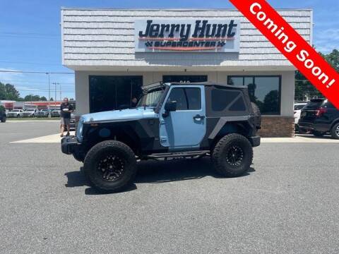 2015 Jeep Wrangler for sale at Jerry Hunt Supercenter in Lexington NC