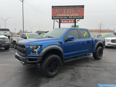 2018 Ford F-150 for sale at RAUL'S TRUCK & AUTO SALES, INC in Oklahoma City OK