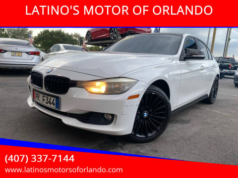 2013 BMW 3 Series for sale at LATINO'S MOTOR OF ORLANDO in Orlando FL