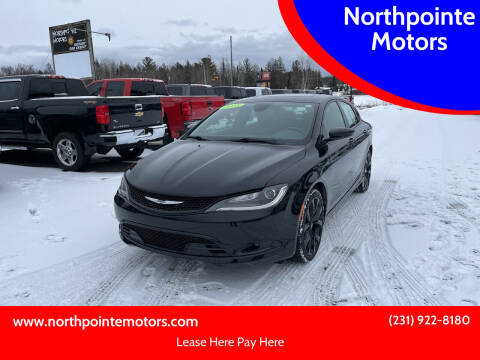 2015 Chrysler 200 for sale at Northpointe Motors in Kalkaska MI