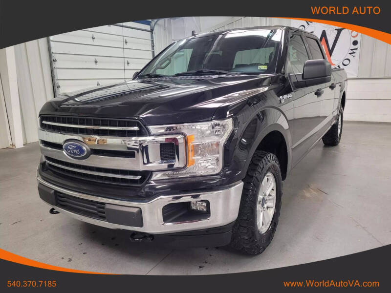 2019 Ford F-150 for sale at World Auto in Fredericksburg VA