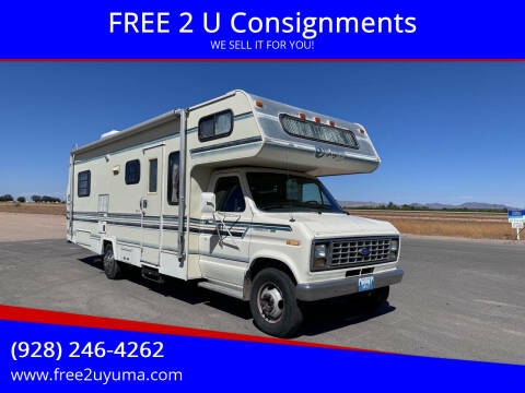 1991 Jayco Class C for sale at FREE 2 U Consignments in Yuma AZ