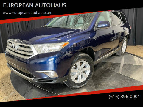 2013 Toyota Highlander for sale at EUROPEAN AUTOHAUS in Holland MI