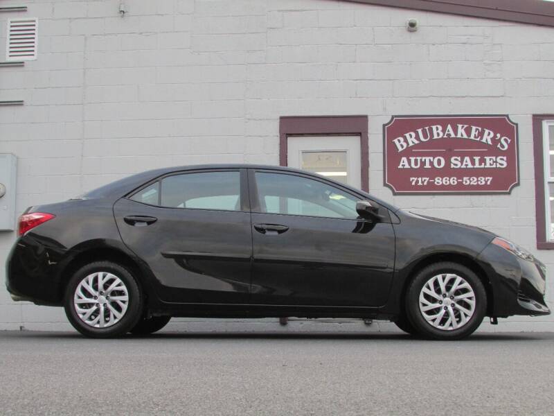 2017 Toyota Corolla for sale at Brubakers Auto Sales in Myerstown PA
