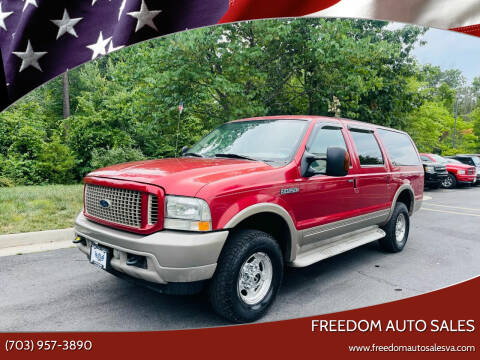 2004 Ford Excursion for sale at Freedom Auto Sales in Chantilly VA